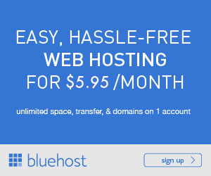 Bluehost Webhosting